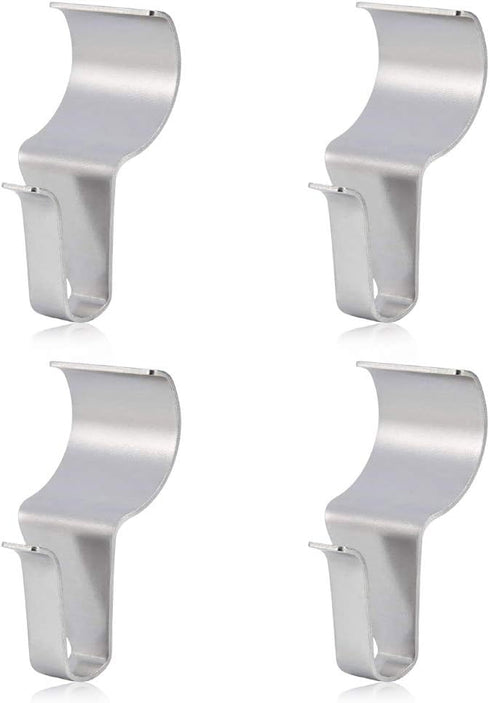 No-Hole Hooks Vinyl Siding Hangers - Low Profile, 4PK