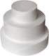 10" Round Cake Dummy, 6" High Foam Polystyrene Circle Dummy for Wedding Birthday Cakes and Crafting