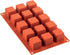 Silikomart Cube-Shaped Silicone Mould, Brick, 29.5 x 17.5 x 1.5 cm