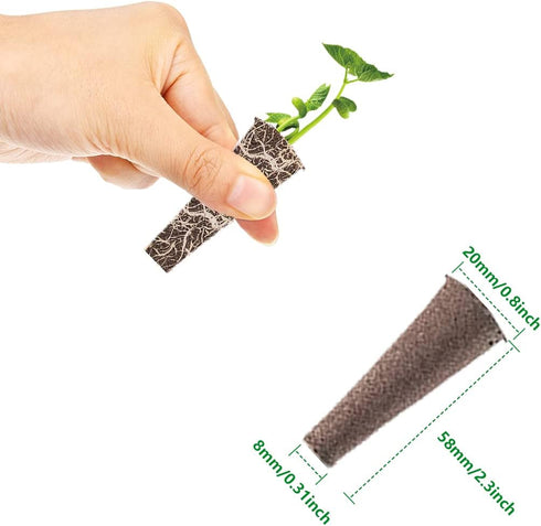 (100pcs) Grow Sponges, Starter Pods Compatible with Aero Garden,Refill Pods for Hydroponic Growing System