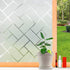 Window Privacy Film, Frosted Glass Window Film for Sun Blocking, Static Clings Removable Bathroom Door Window Covering,