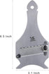 MSY BIGSUNNY Truffle Slicer - 6.5" Stainless Steel Chocolate Shaver with Adjustable Blade Cutter
