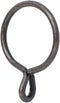 Ivilon Drapery Eyelet Curtain Rings - 1.7" Ring for Curtain Hook Pins, Set of 14 - Oil Rubbed Bronze