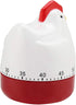 Alinory Chicken Timer, Lovely Chicken Timer Mechanical Kitchen Cooking Alarm Clock for Home Decor Timing Reminder