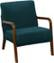 NICEEC Dark Teal Spandex Mid Century Chair Covers Stretch Accent Chair Slipcovers