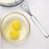 Mini French Spring Whisk, 8.67 Inch Silver Stainless Steel Hand Eggbeater Mixer Blender Stirring Beater Coil Whisk