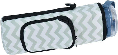 Portable Blender Storage Bag with Shoulder Strap for Ninja 18oz Blast Blender BC151 Series (Grey White)