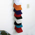 Perfect Curve Cap Rack System 36, Black – Baseball Cap Organizer with 12 Clips