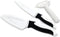 Jean-Patrique Stainless Steel Non-Stick Prep Knives - Chef’s Essential Kitchen Set of 3 (Black & White)