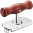Jar Opener Stainless Steel Adjustable Tool for 1-4 Inch Bottle Can Lids, Fit Seniors, Weak Hands