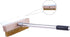 LAKIDOGS 4 Commercial Aluminum Pizza Oven Brush, Grill Brush, Wire Brushes, with Scraper and Sections of Detachable