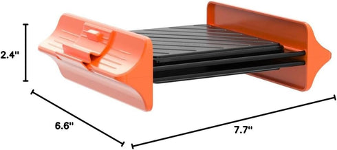 Microwave Sandwich Maker, Panini Press Grill Tray Crisper, Fast and Dishwasher Safe