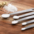 Brccee AC Measuring Spoons Set of 5, Mini Stainless Steel Measuring Spoons (tad, dash, pinch, smidgen, drop)