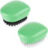 SXhyf Vegetable Brush Scrubber for Food [Black Stiff Bristles Brush + White