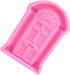 Luckycivia 2 Pack Door Window Silicone Mold, Baking Mold for Frame Cakes, Fondant Decorating, Chocolate Candy
