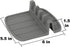 Lily's Home Large Silicone Spoon Rest with Drip Pad, Kitchen Utensil Holder for Grill Utensils, BPA-Free & Heat