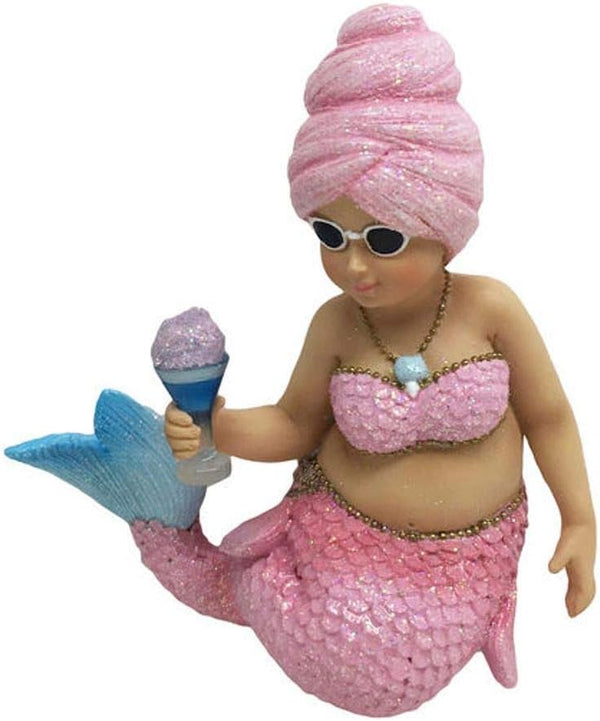 December Diamonds Mermaid Hanging Ornament in Cotton Candy