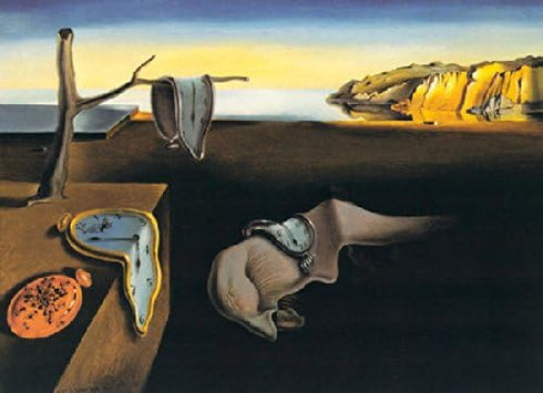 Picture Peddler The Persistence of Memory 1931 Salvador Dali Clock Poster (Choose Size of Print)