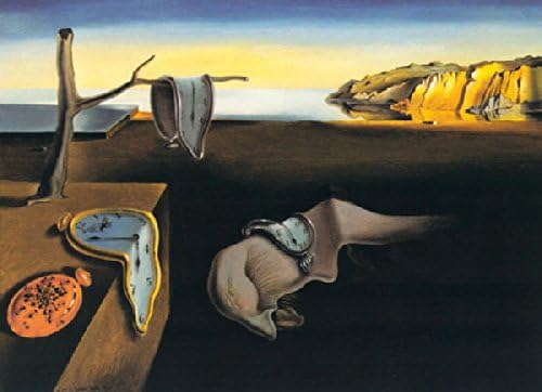 Picture Peddler The Persistence of Memory 1931 Salvador Dali Clock Poster (Choose Size of Print)