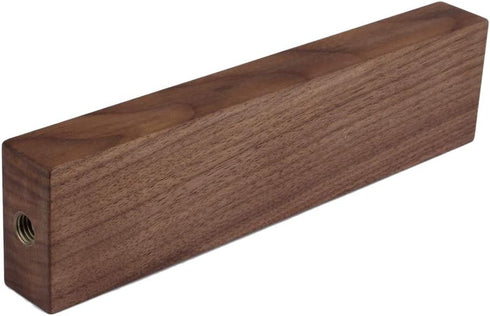 Monogrammed B Chalkboard Beer Tap Handle, 8 Inch Tall Walnut Wood for Home Brew Kegerators, Gift for Him