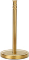 Gold Paper Towel Holder Stand, One-Handed Ripping Countertop Holder, Rust-Proof Stainless Steel Base, NOT Tip Over