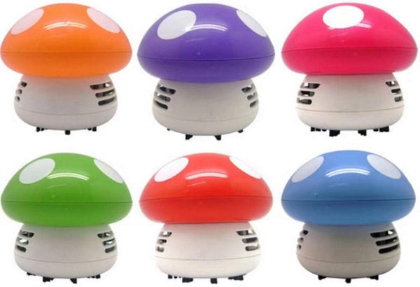 Portable Mini Cute Vacuum Cleaner (Blue), Handheld Battery Powered for Home & Office