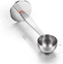 Two-in-One Stainless Steel Coffee Scoop Tamping Spoon, Dual-Purpose Coffee Tool for Measuring and Tamping
