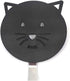Nylon Turner Cute Cat Shape Small Heat Resistant Wok Spatula - Non Stick Cookware with Stainless Steel Bracket for