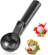 TONGNENGLIU Ice Cream Scooper Stainless Steel, Cookie Scoopwith Trigger Heavy Duty Metal Icecream