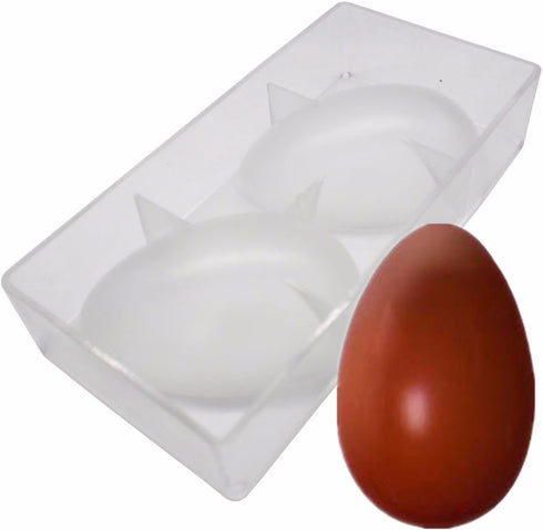 Polycarbonate Easter Eggs Chocolate Mold, Ostrich Egg Shape Candy Mould 14cm (5.5inch) Long