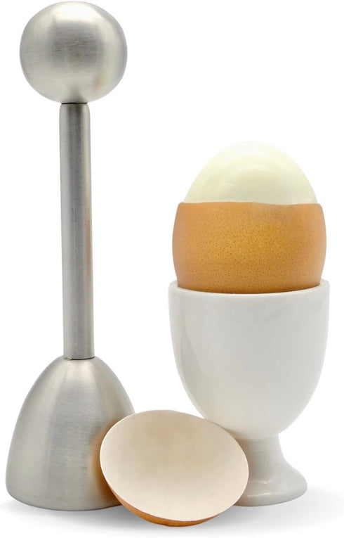 ICO Stainless Steel Egg Topper, Perfect Egg Opener for Soft & Hard Boiled Eggs