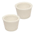 Medium Universal Carboy Bungs-Drilled, Set of 2