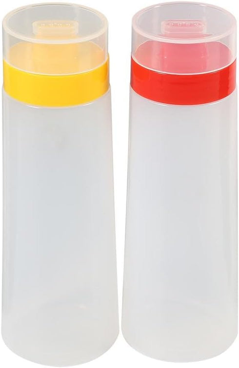 4-Hole Fdit Mayo Dispenser Bottle, Mayonnaise Dispenser Sauce Squeeze Bottle Japanese Mayonnaise Dispenser for Jam