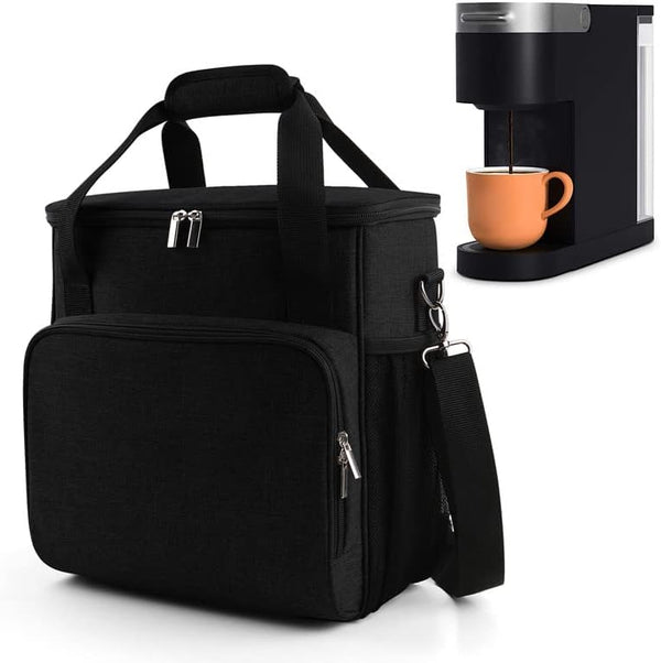 BAGLHER Coffee Maker Storage Bag | Waterproof Travel Carrying Organizer Case for Kering Coffee Machines and