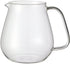 Kinto Stainless Unitea One Touch Teapot 720 Milliliter - Heat-resistant Glass with Stainless Steel Strainer (Japan