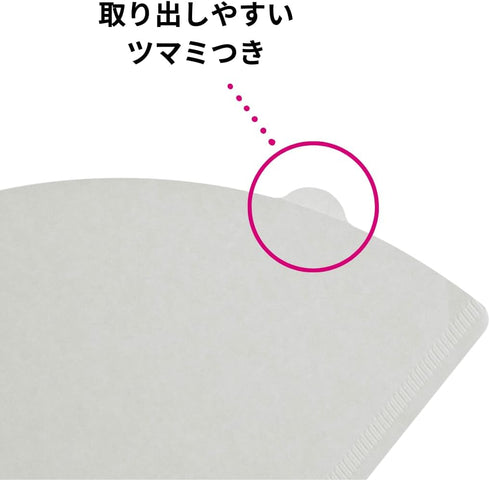 Hario Pegasus Flat Bottom Filters, Size 03, White, 100ct