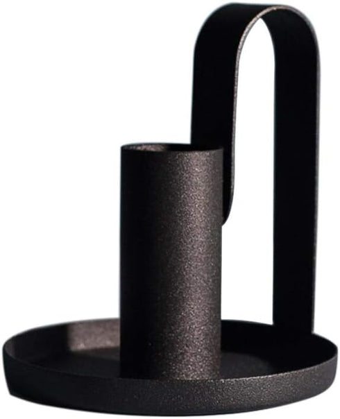 Taper Candle Holders Set of 2, Anti Rust Retro Iron Candelabra Stand for Candlelight Dinner Party Home Decoration