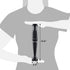 Elite Gourmet EHB3201 Immersion Hand Blender 300 Watts, 2 Speed Mixing with Detachable Blades, Charcoal Black