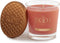 Scented Candles Honeycomb Veriglass Premium Handcrafted Beeswax Blend Candle, Small, Coastal Sunrise