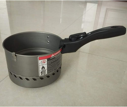 Removable Saucepan Handle, Anti-Scalding Grip Handle Tool Replacement for Different Cookware
