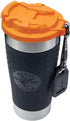 Klein Tools 55580 Stainless Steel Tumbler, 20 Oz. Insulated Double Wall Vacuum Mug with Flip-Top Lid