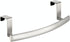 2 Pack mDesign Steel Over Door Curved Towel Bar Storage, Hanger for Cabinet or Cupboard, Holder Rack for Kitchen