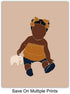 African American Baby Nursery Decor - Black Girls Room Decor - Little Girls Bedroom Wall Art - Toddler Bedroom Art