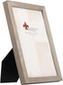 Lawrence Frames 756157 Picture Frame - 5x7 Gray Wood Gallery Collection