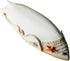 17 Inch White Wooden Boat Tray Decor Decorative Nautical Boat Ornament Decor Wood Boat Tray Decorations Beach Theme