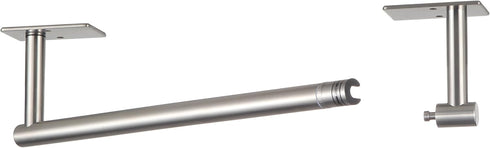 BVL Paper Towel Holder Under Cabinet for Kitchen, Brushed Nickel Adhesive