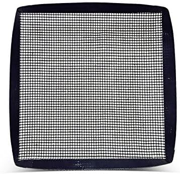 Bluedrop Black Toaster Baskets - Rectangular, 30X35CM, Non Stick PTFE Coated Fiberglass Baking Basket