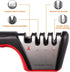 Brigii 4-in-1 Knife Sharpener, Kitchen Knife Accessories for Ceramic Knives, Steel Knives and Scissors, Aiding in Repair, Restoration, and Polishing of Blades by Brigii
