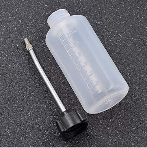 Uoeo 4 Pieces Sewing Machine Oil Dispenser – Oiler with Long Angled Spout, 120ml Extended Spout Oil Bottle