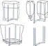 Multifunctional Kitchen Stand Holder for Plastic Bags, Bottles & Cups, Drying Racks for Home Kitchen